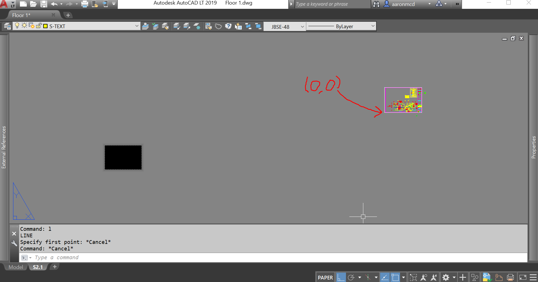 Print area moves relative to paper space origin every time I modify ...