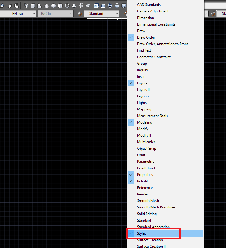 Solved: Showing Current Text Style in Text Toolbar - Autodesk Community