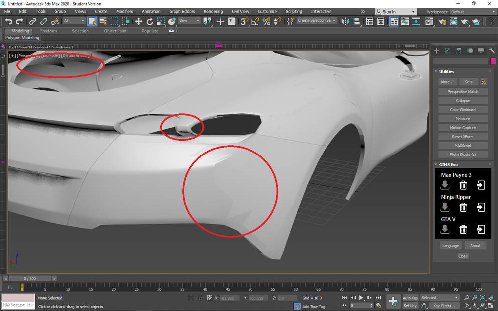 Smoothing issue - Autodesk Community - 3ds Max