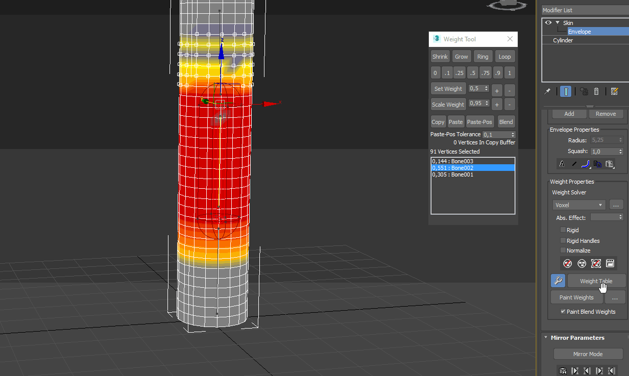 Solved: Locking Skin Bone Weight - Autodesk Community - 3ds Max