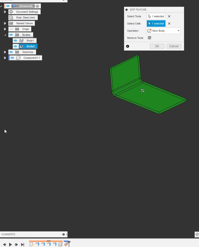 Solved: copy body in sheet metal - Autodesk Community