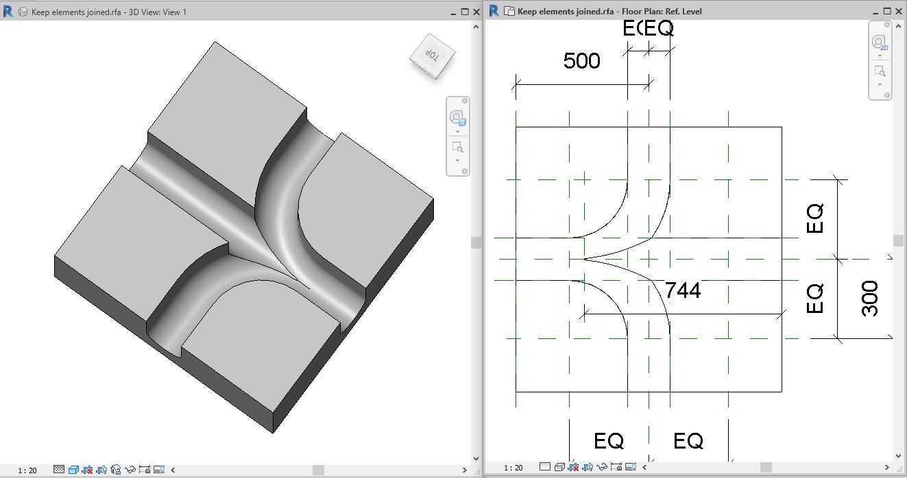 Solved: Voids cant keep elements joined - Autodesk Community