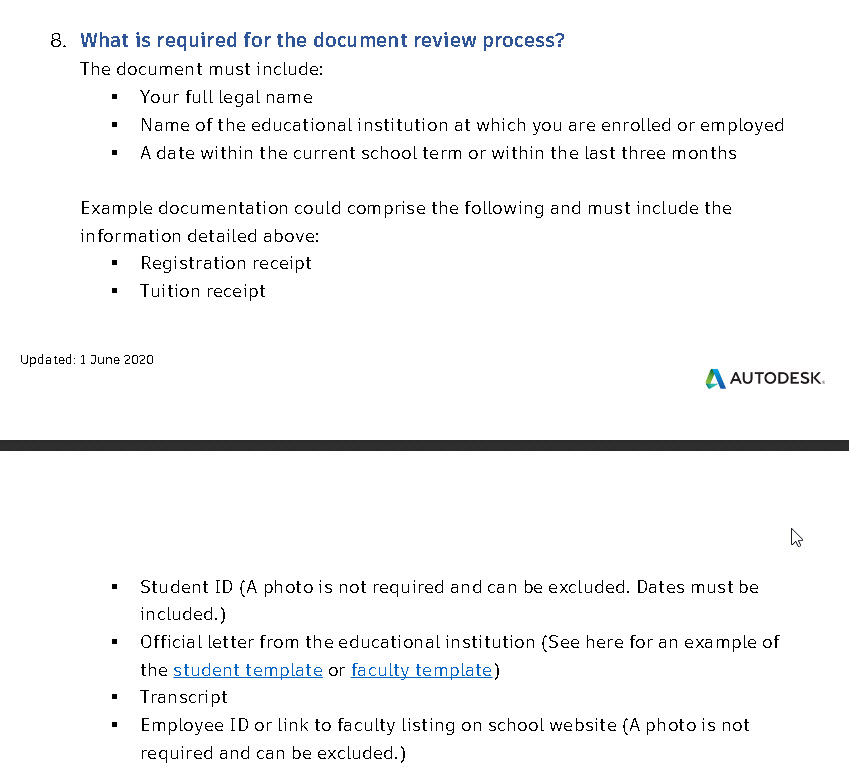 Solved: Licence agreement for education? 12 months then terminated, is this  correct? - Autodesk Community - Subscription, Installation and Licensing