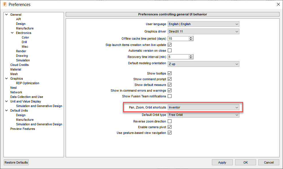 Solved: View flips around when starting to manipulate - Autodesk Community