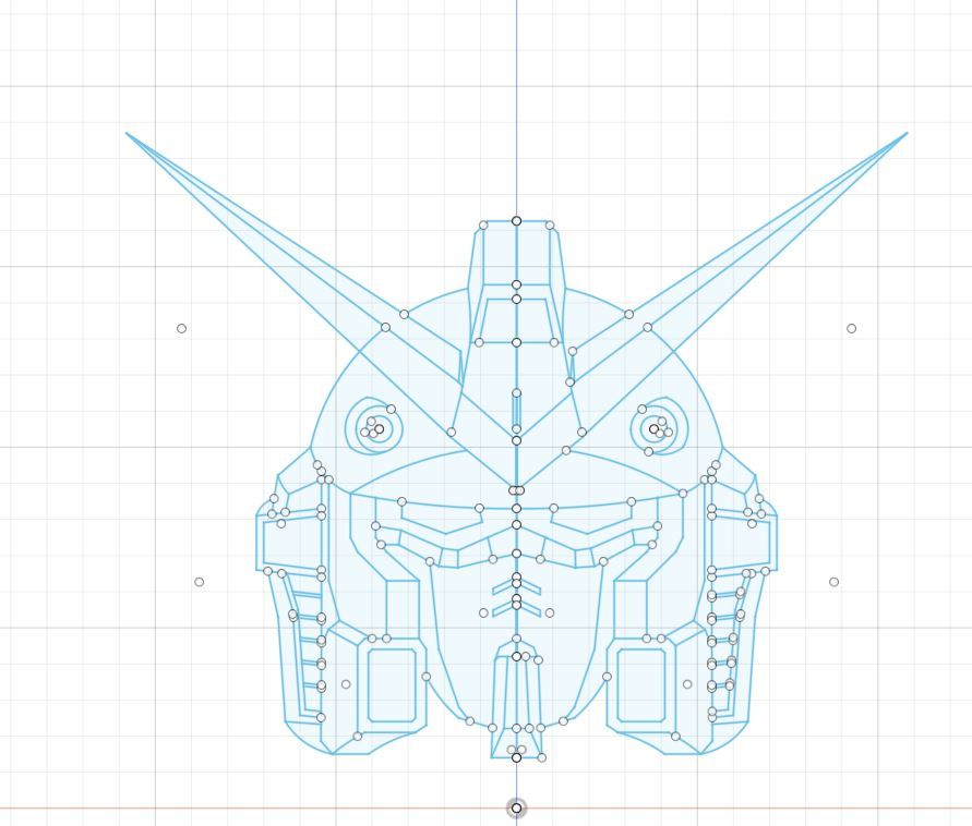 解決済み ガンダムのような曲線や斜めのものが多いものの作り方 Autodesk Community International Forums