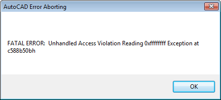 AutoCAD error aborting.png