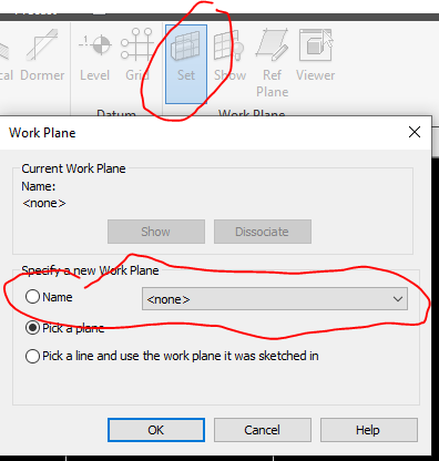 Change 3D work plane / Reference plane - Autodesk Community - Revit Products