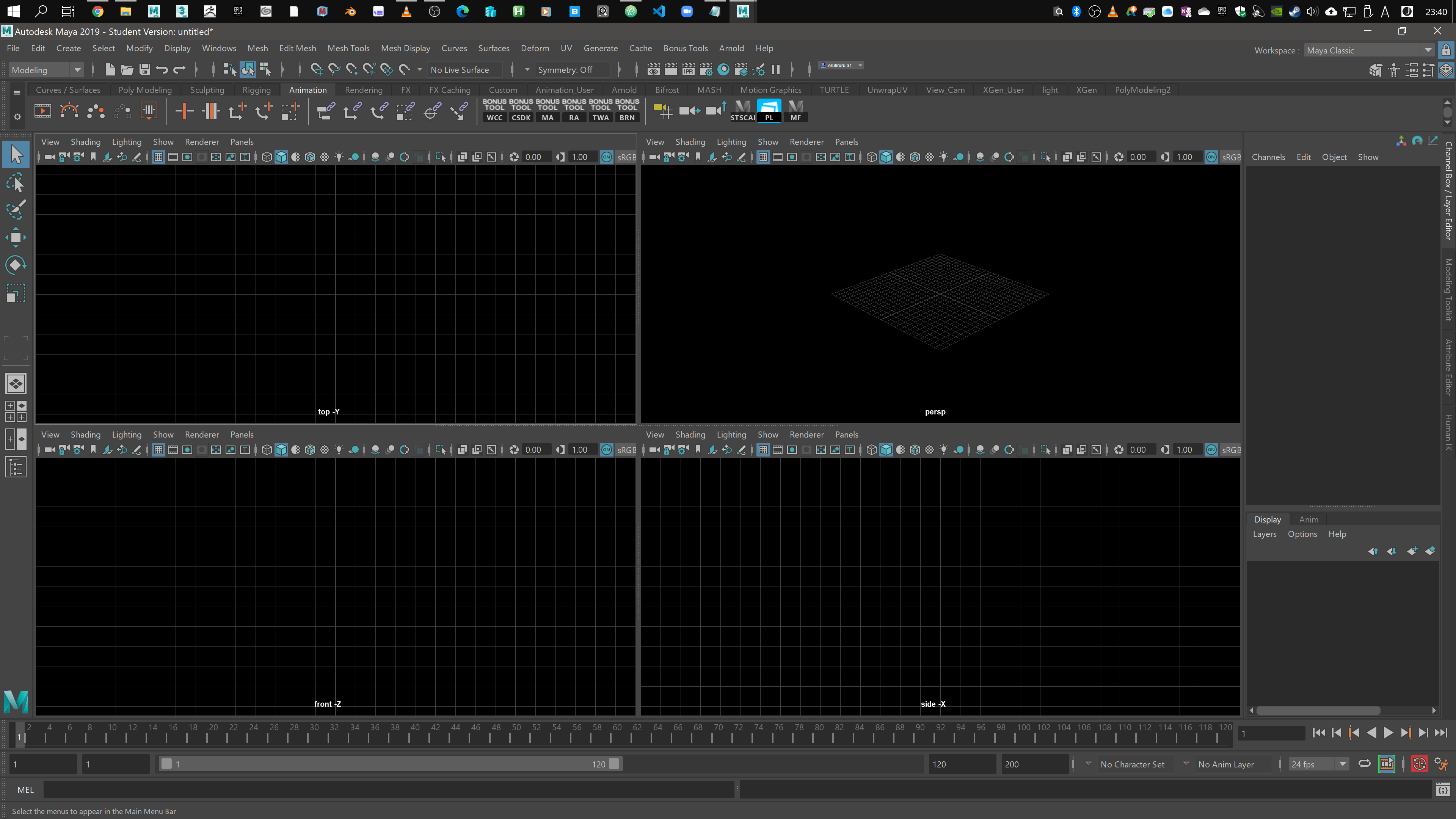 Solved How To Full Screen Maya Window Toggle Window In Maya Autodesk Community Maya