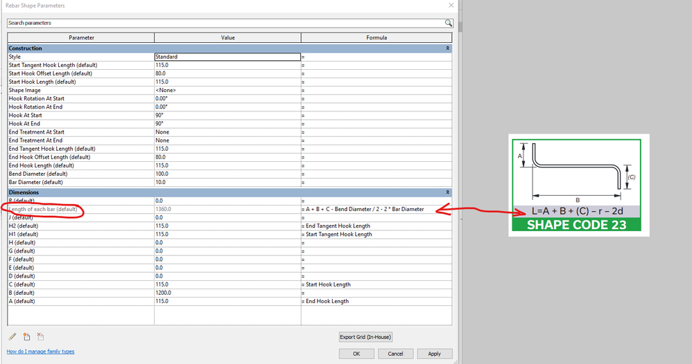 Solved: Schedule Rebar Length - Autodesk Community