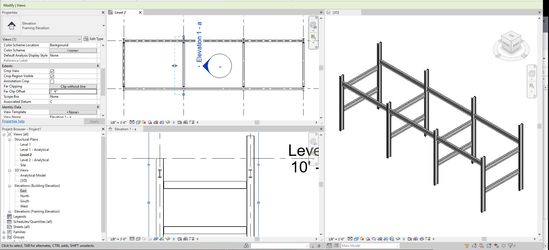 Solved Beam footprint not showing up in elevation (Revit 2021