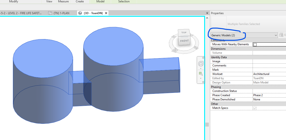 How to copy and paste one generic model inside another? - Autodesk  Community - Revit Products