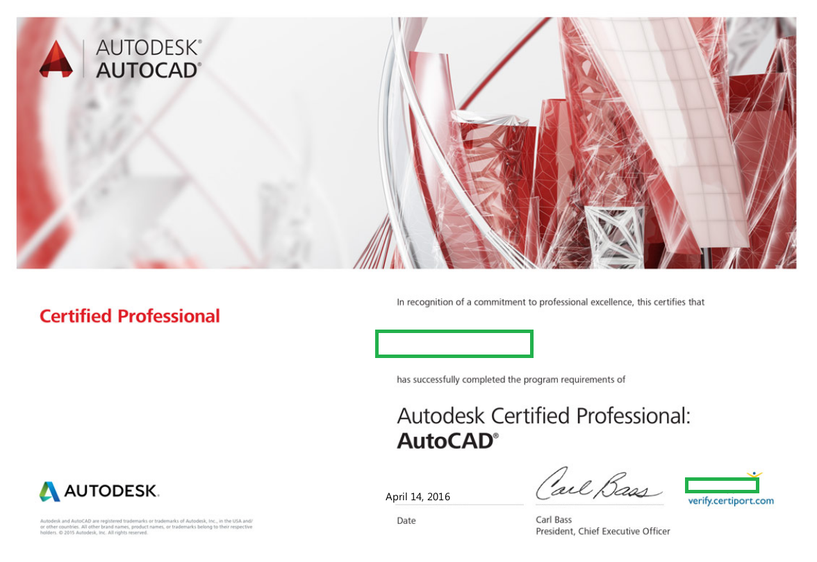 How To Get Autocad Certificate Design Talk