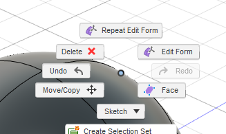 Solved: Marking Menu (Capture Design History = off) - Autodesk Community