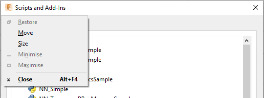 Solved: can't open scripts and add in window - Autodesk Community