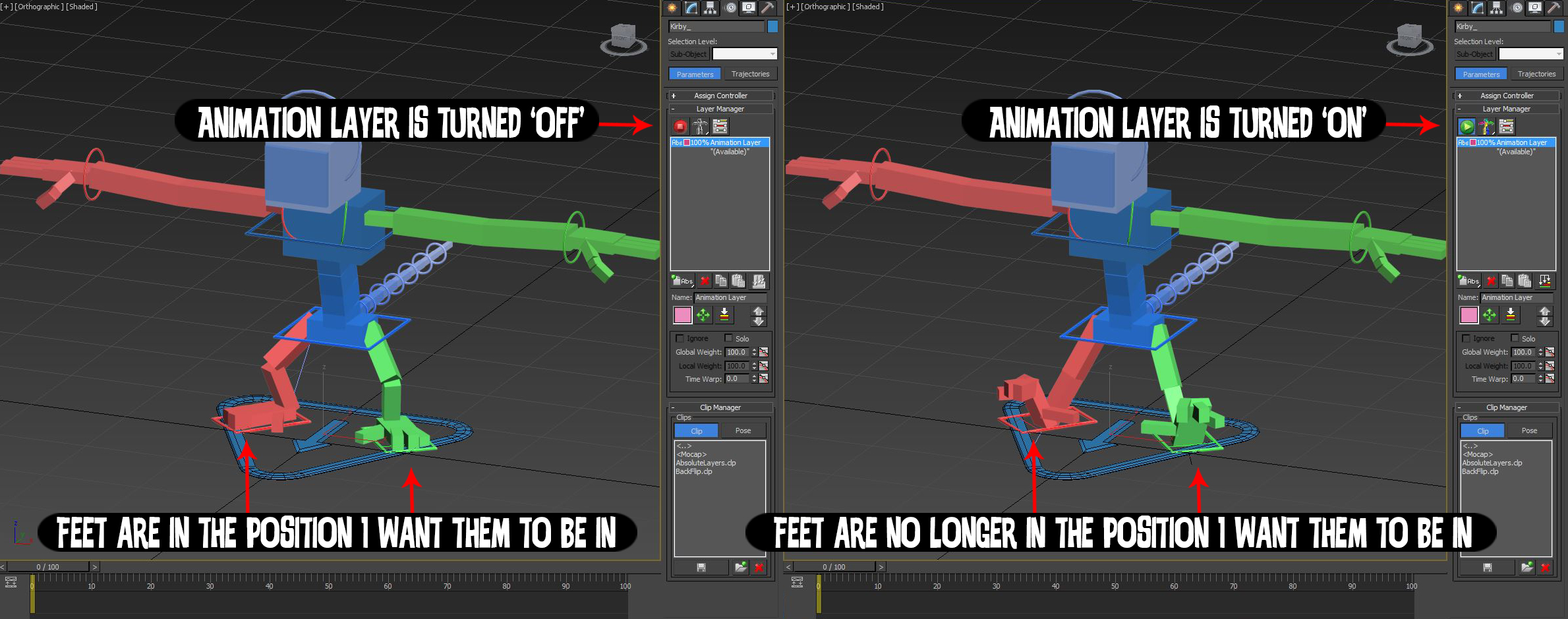 CAT rig and 'Additive To Setup Pose' - Autodesk Community - 3ds Max