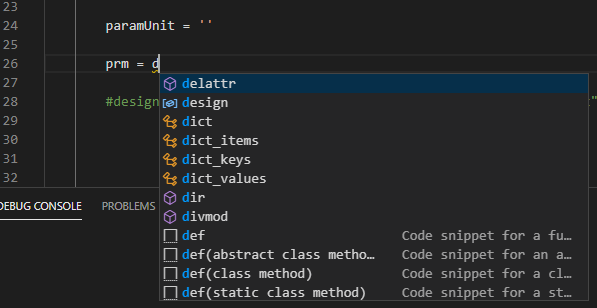 vscode python intellisense - Autodesk Community
