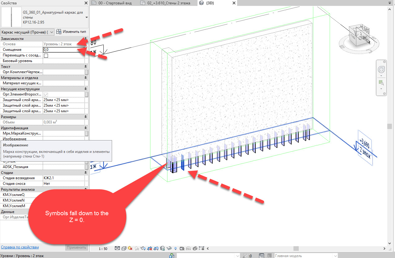 Problem wirh NewFamilyInstance() method - uncorrect offset from level ...
