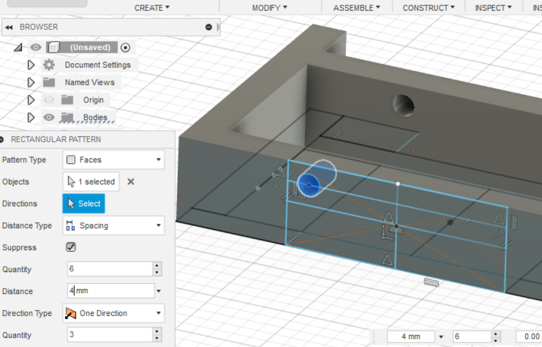 How to evenly space holes within a rectangle? - Autodesk Community