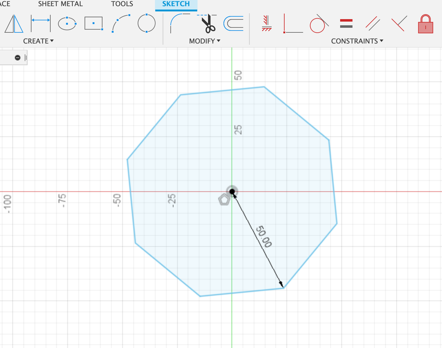 多角形の角度修正 Autodesk Community Fusion 360