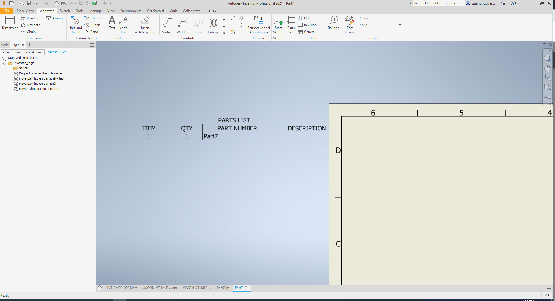 Solved Ilogic Automactly Place Parts List Autodesk Community 7933