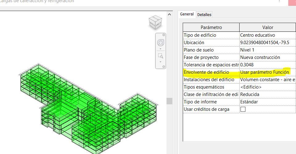 Cálculo de carga térmica. Parámetro función o identificar elementos  exteriores? - Autodesk Community - International Forums