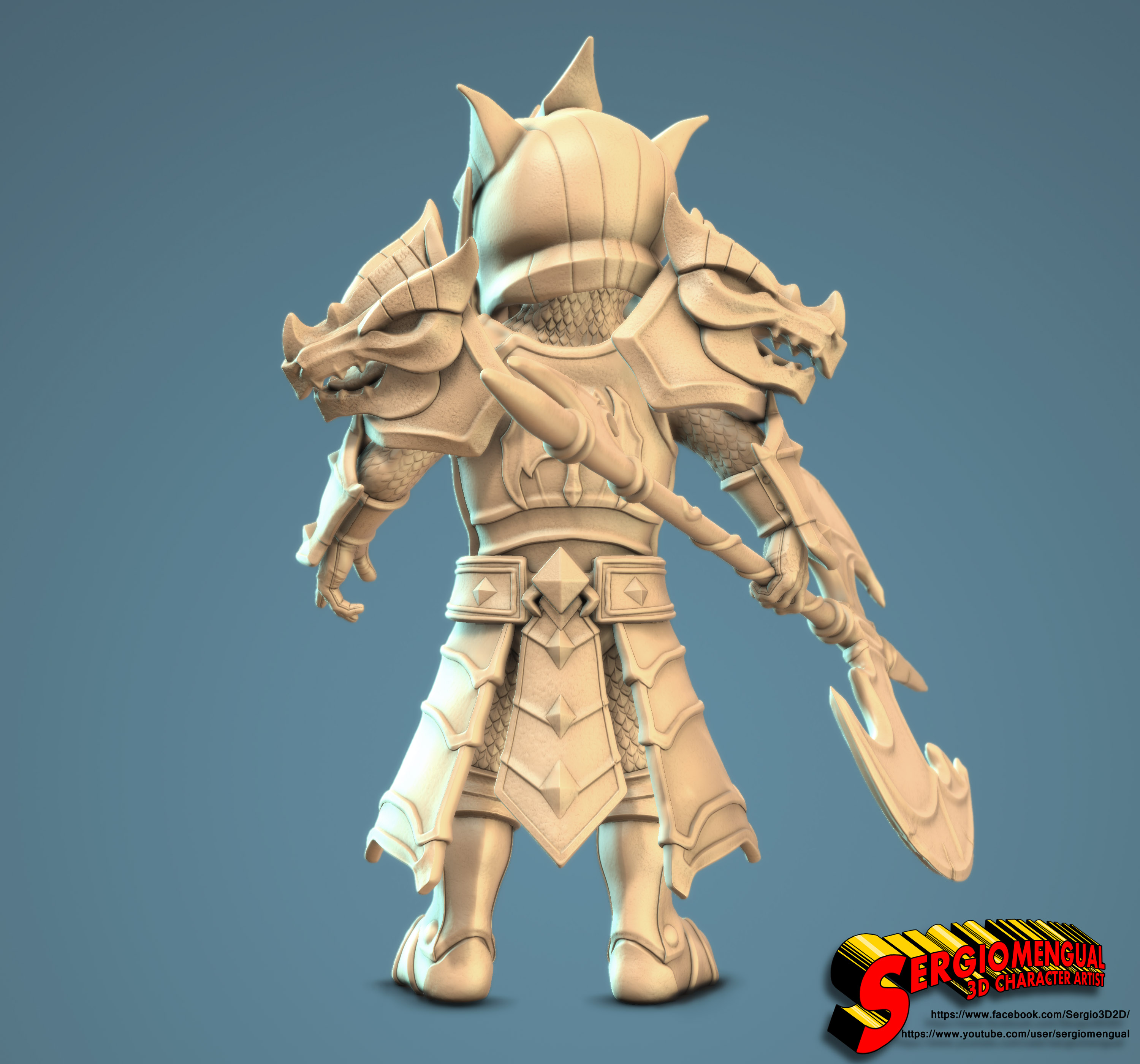 Summoner Wars Laika Fire Knight 2020 Version Autodesk