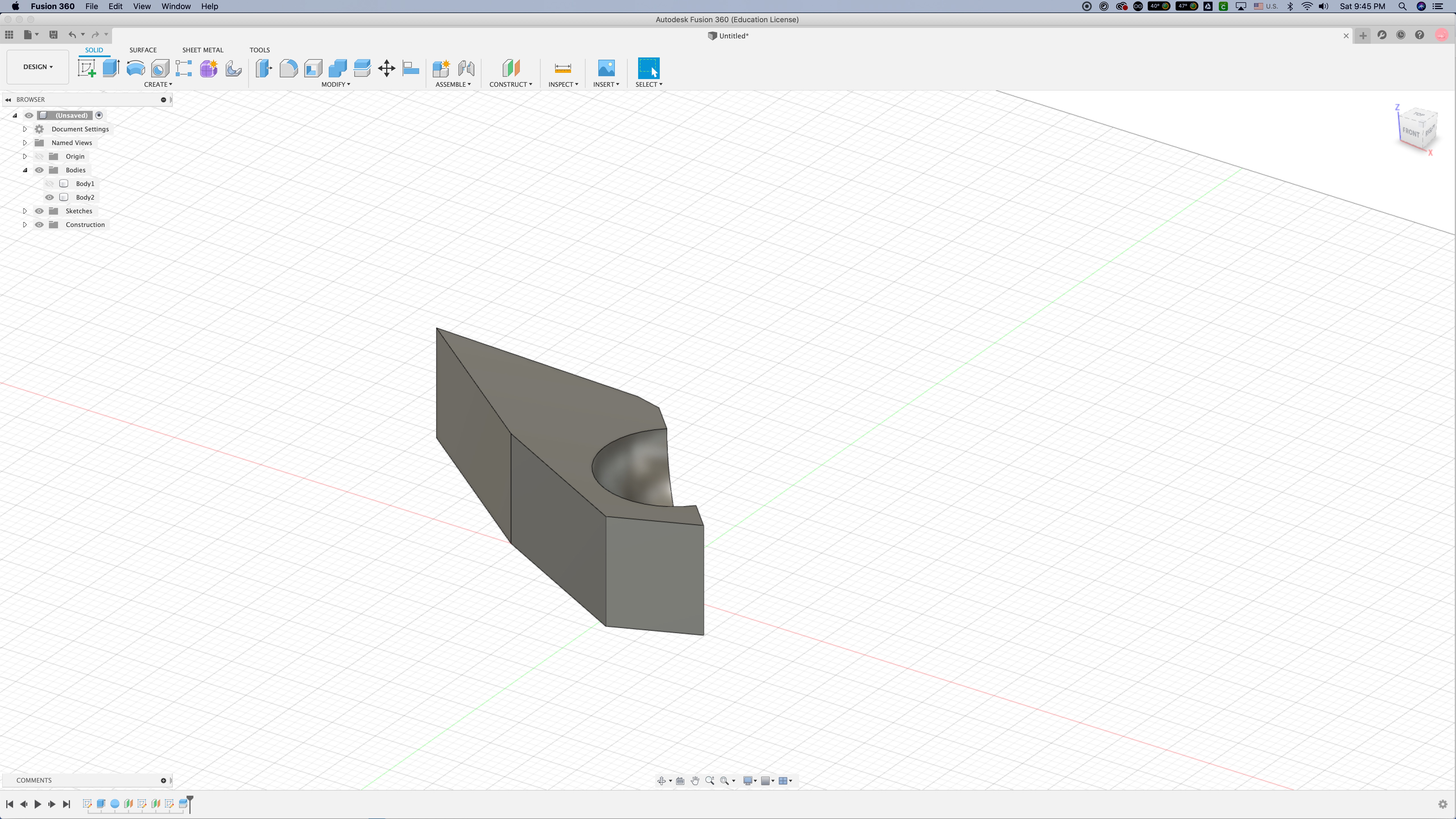 Solved: how to cut an object using a line - Autodesk Community