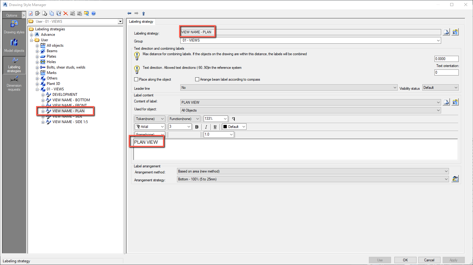 Solved: New Labeling strategy changes existing - Autodesk Community