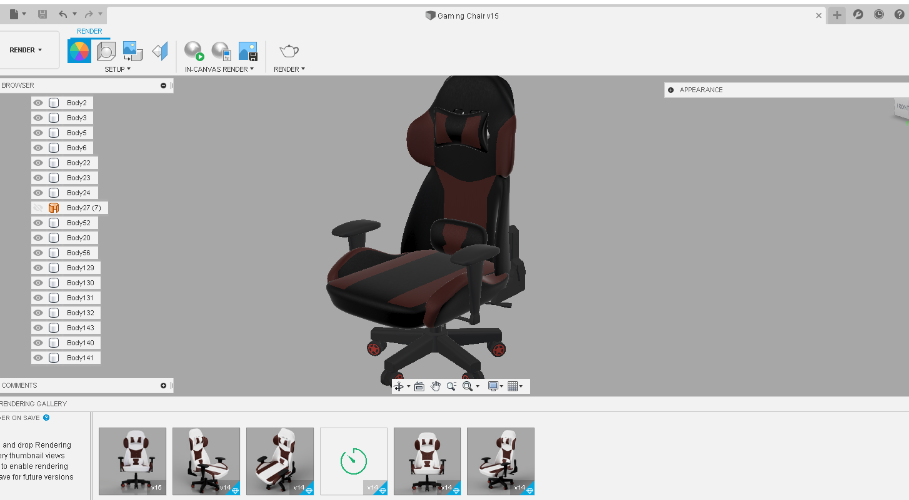Solved: Different rendered image from the rendering preview - Autodesk ...