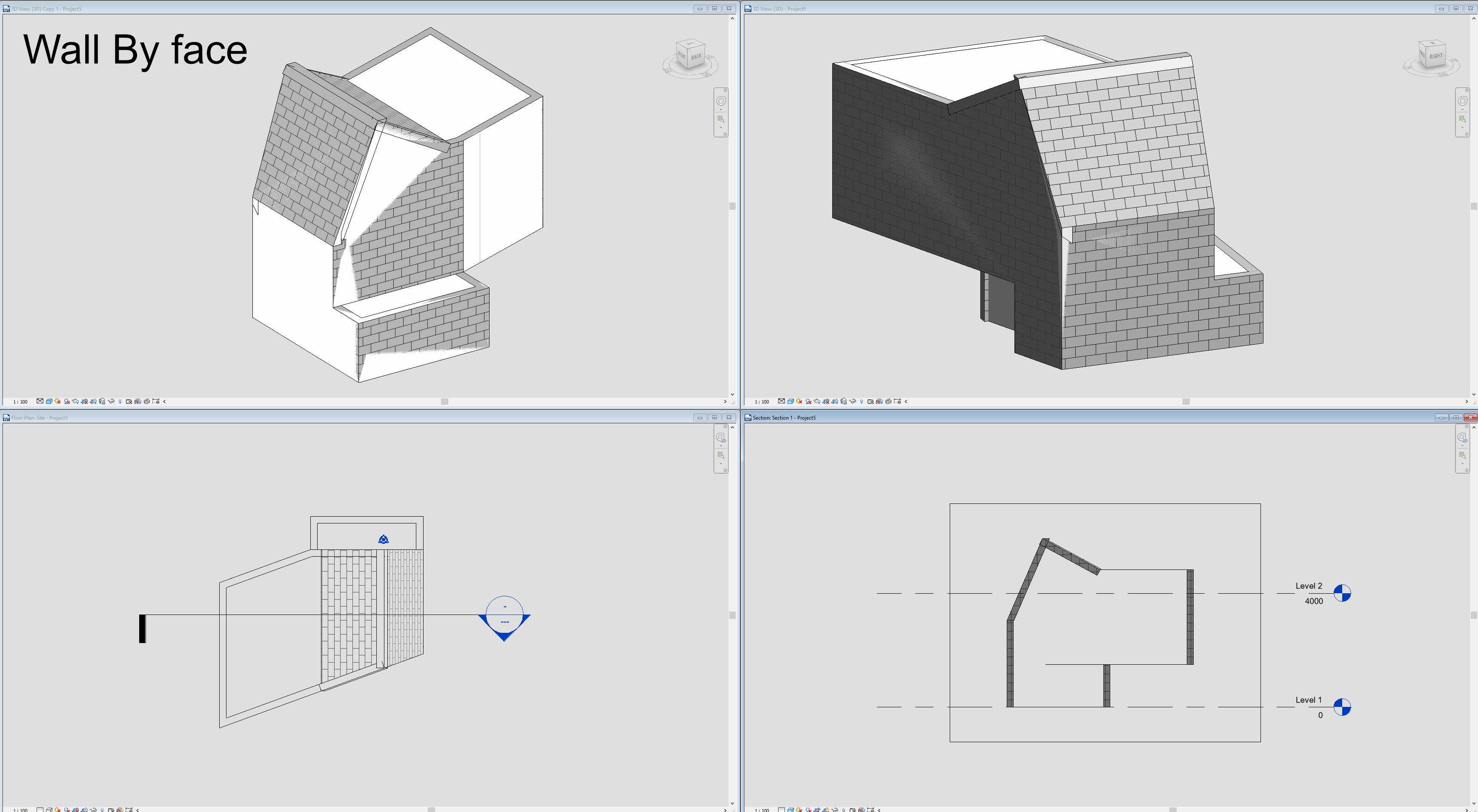 Solved: Wall By Face Leaves Undesired Intersections - Autodesk Community