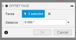 Chain selection for offset face - Autodesk Community