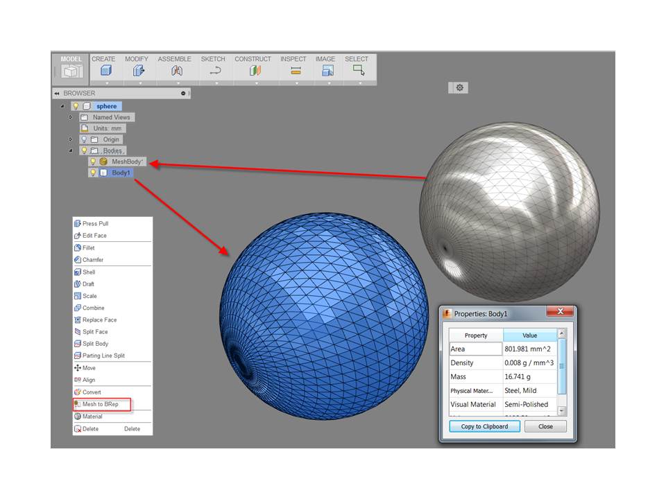 Expand the use of meshes in Fusion - Autodesk Community - Fusion 360