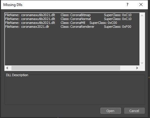 Solved: Missing Dlls (Corona) - Autodesk Community - 3ds Max