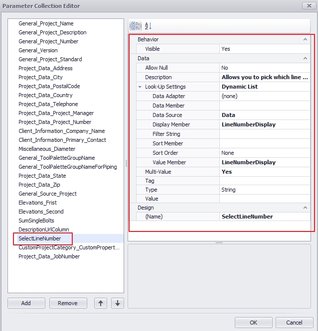 Solved: Report Creator - Parameter (Line Number) - Autodesk Community