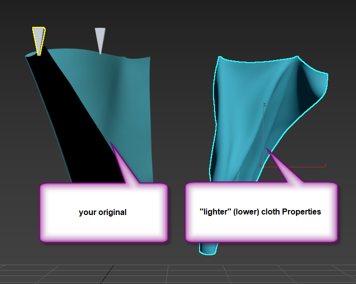 Cloth Modifier and Light wind - Autodesk Community