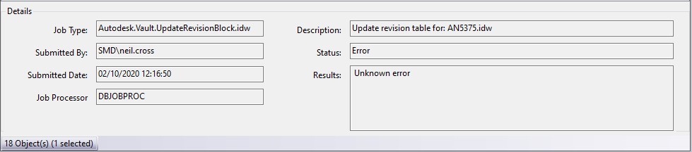 Vault Pro 2021 Job Processor Issues - Autodesk Community