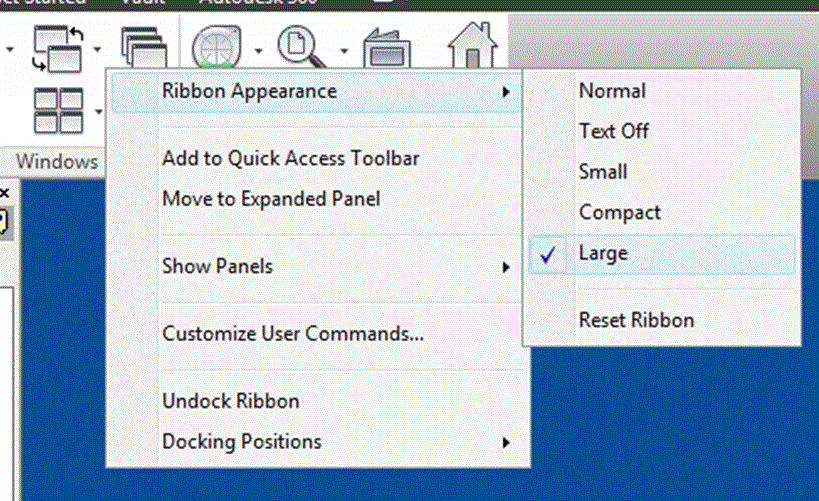 How to reduce ribbon size in Word - Microsoft Word undefined