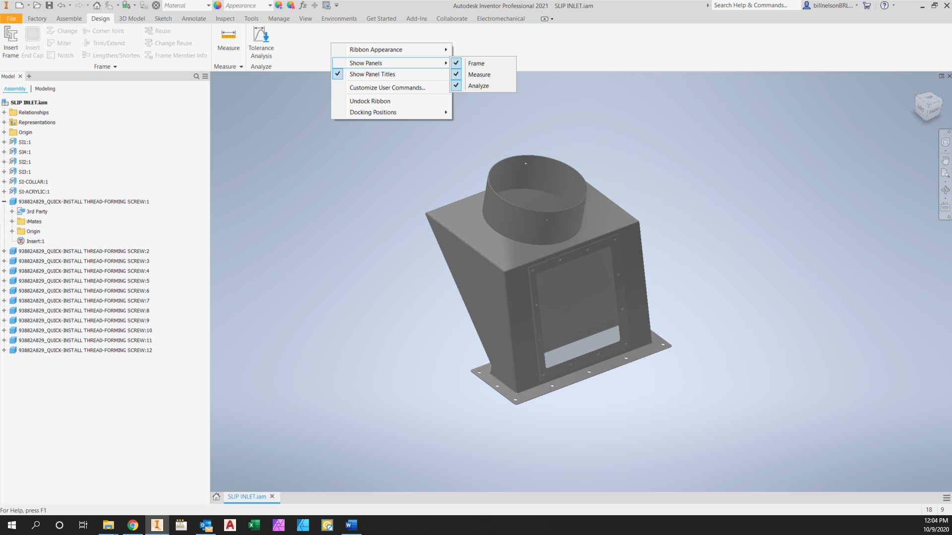 Solved: 2020 BOLTED CONNECTION PANEL MISSING - Autodesk Community