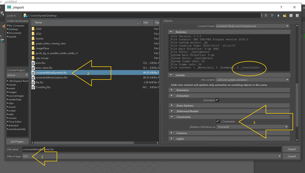 Constraints Not Exported With Fbx Autodesk Community Maya