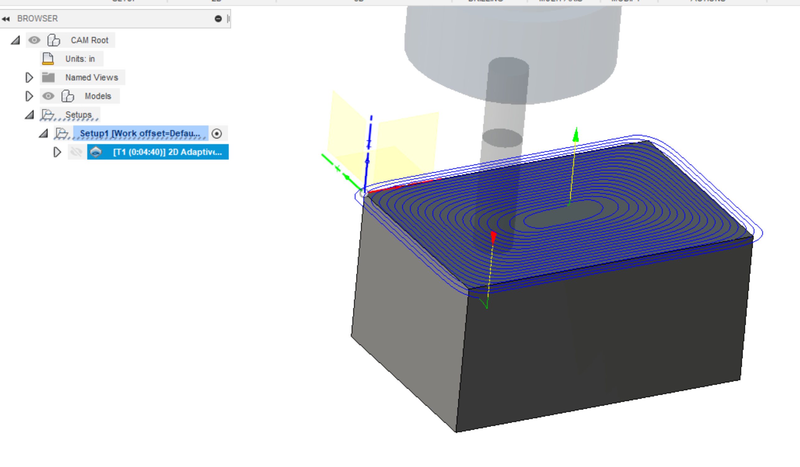 Solved: how to face a part in a spiral path - Autodesk Community