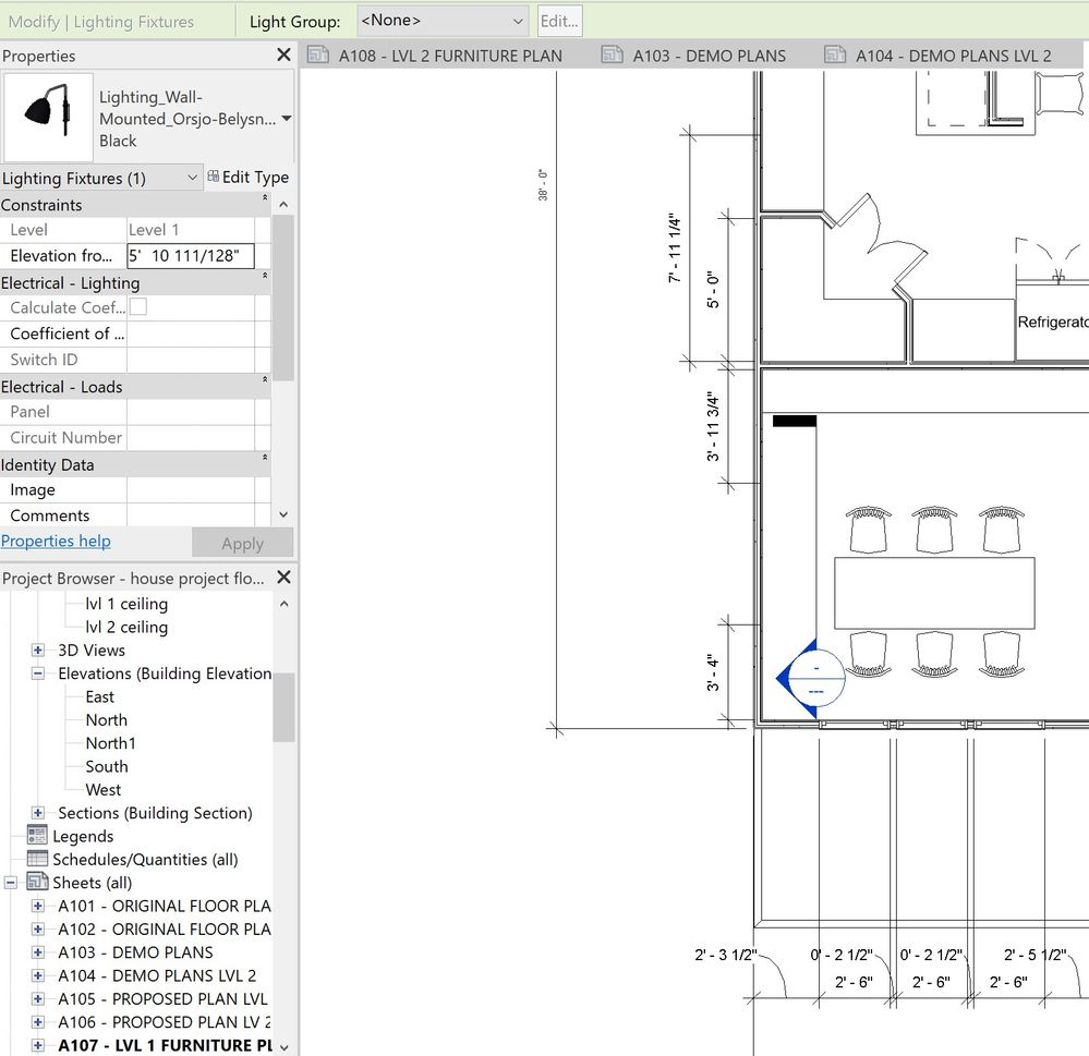 Revit family will not show up on floorplan - Autodesk Community - Revit  Products