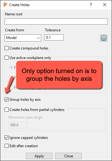 Macro for holes - Autodesk Community
