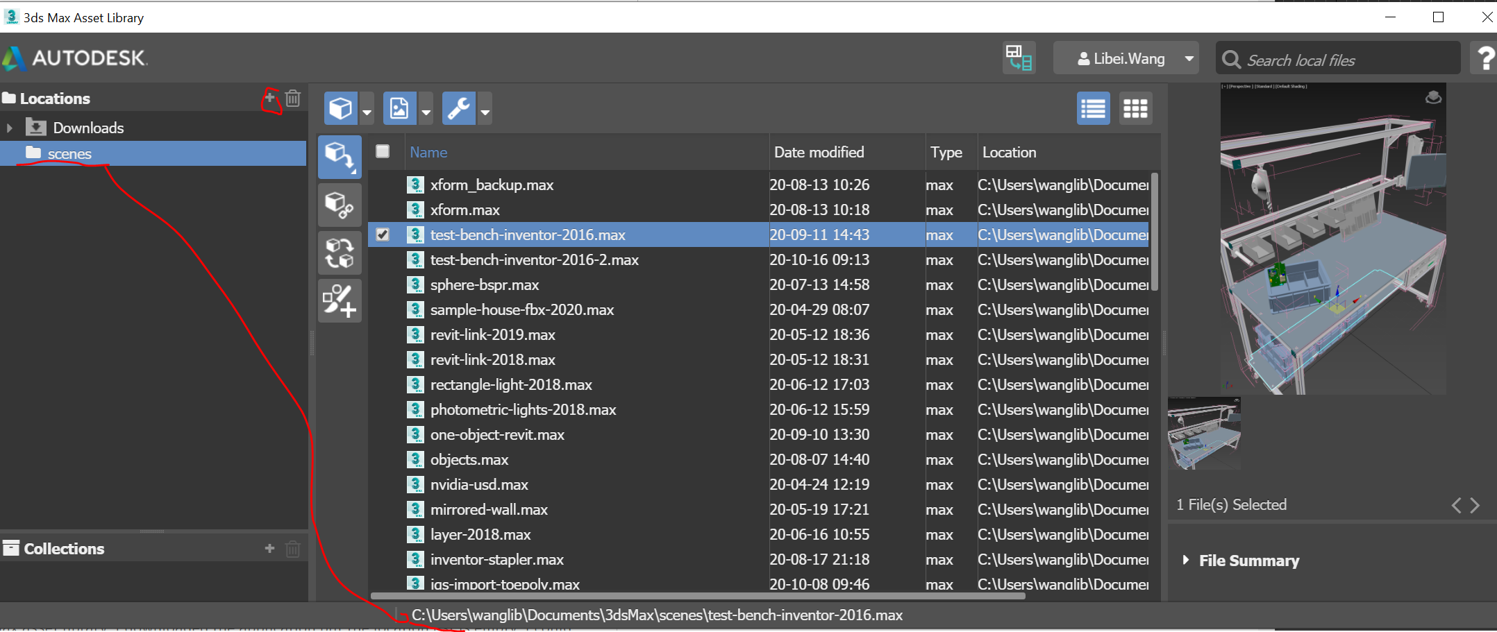 3ds max asset library location list is empty - Autodesk Community - 3ds Max