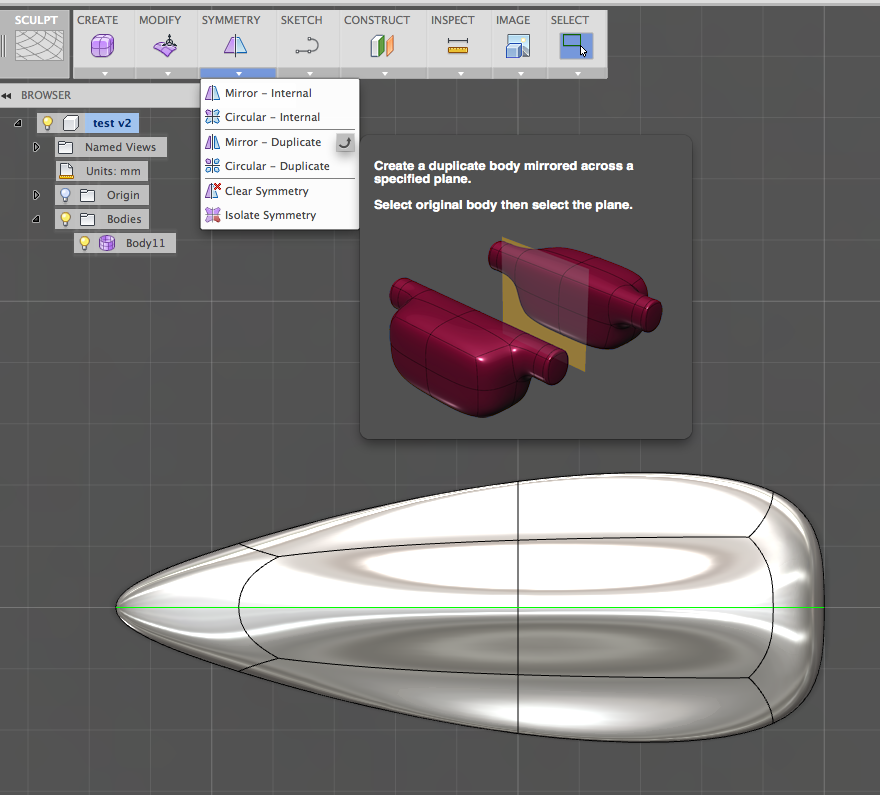 Tutorial FUSION 360 Básico #7 - Trim, Offset, Polygon, Mirror