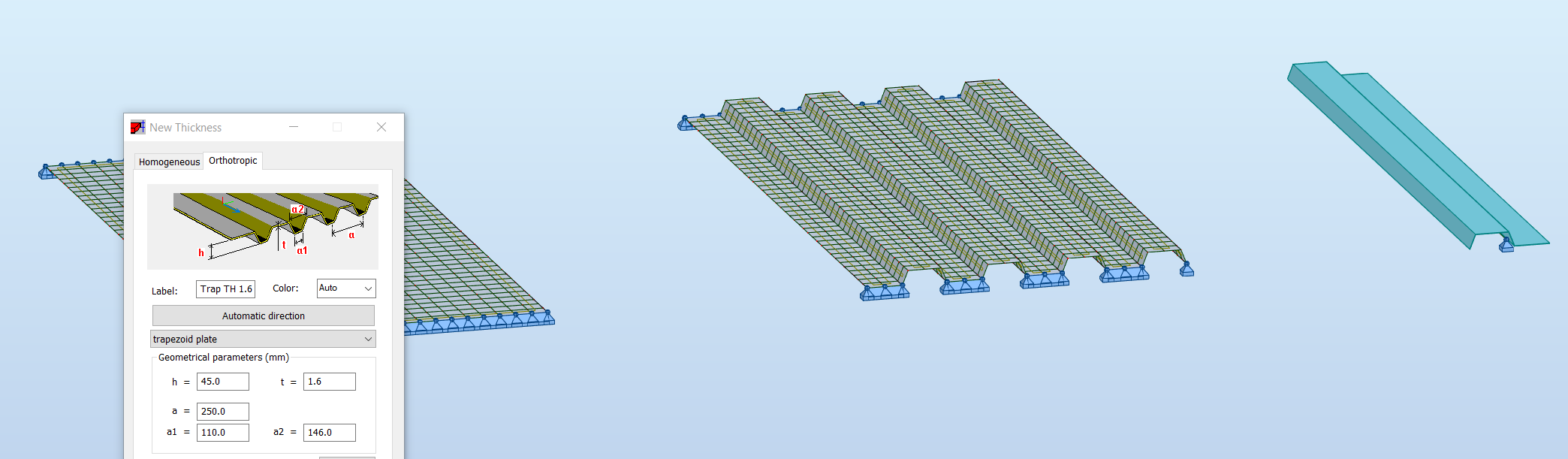 Solved: Orthotropic panel vs shell vs beam models - Autodesk Community