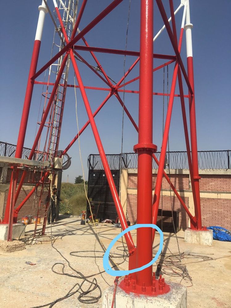 Solved: Circular hollow section - telecommunication tower - tube connections  - Autodesk Community - Advance Steel