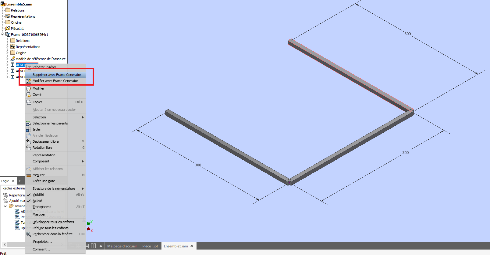 How to delete frame member? Autodesk Community