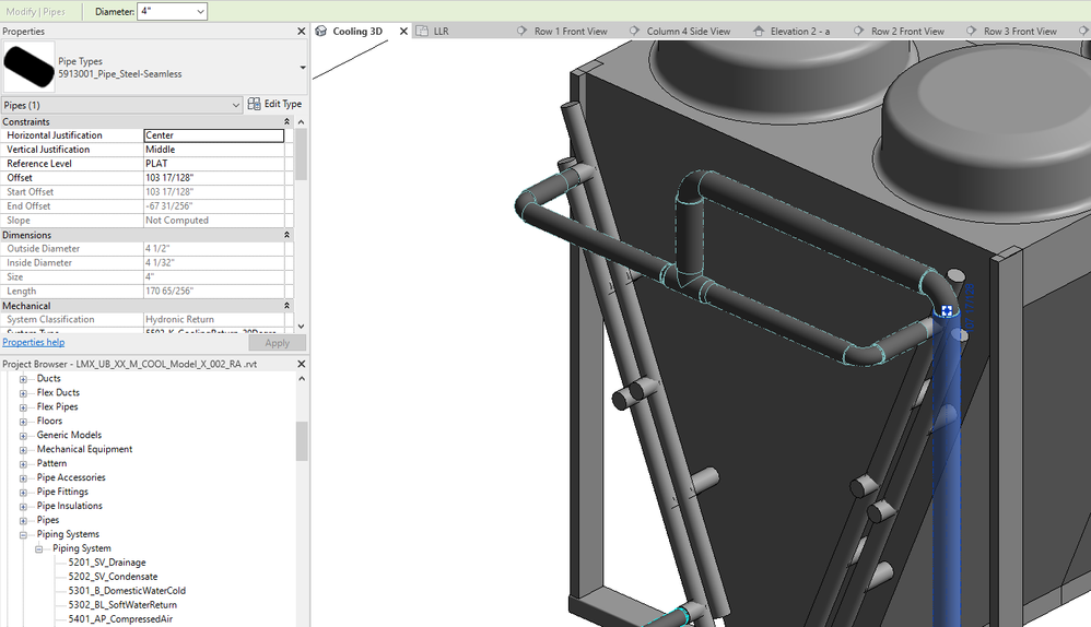 Changing fitting sizes in non-preloaded families - Autodesk Community