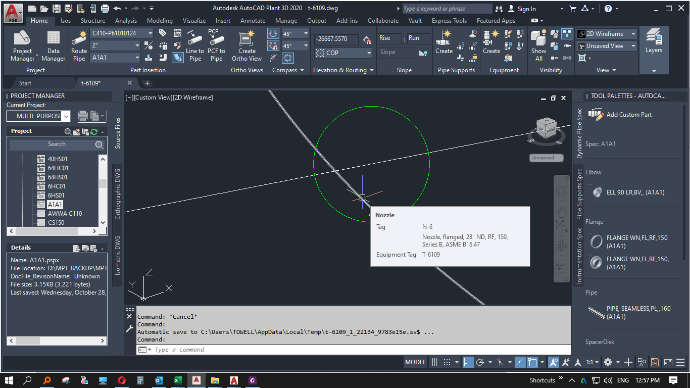 Solved Remove A Nozzle From A Vessel Autodesk Community