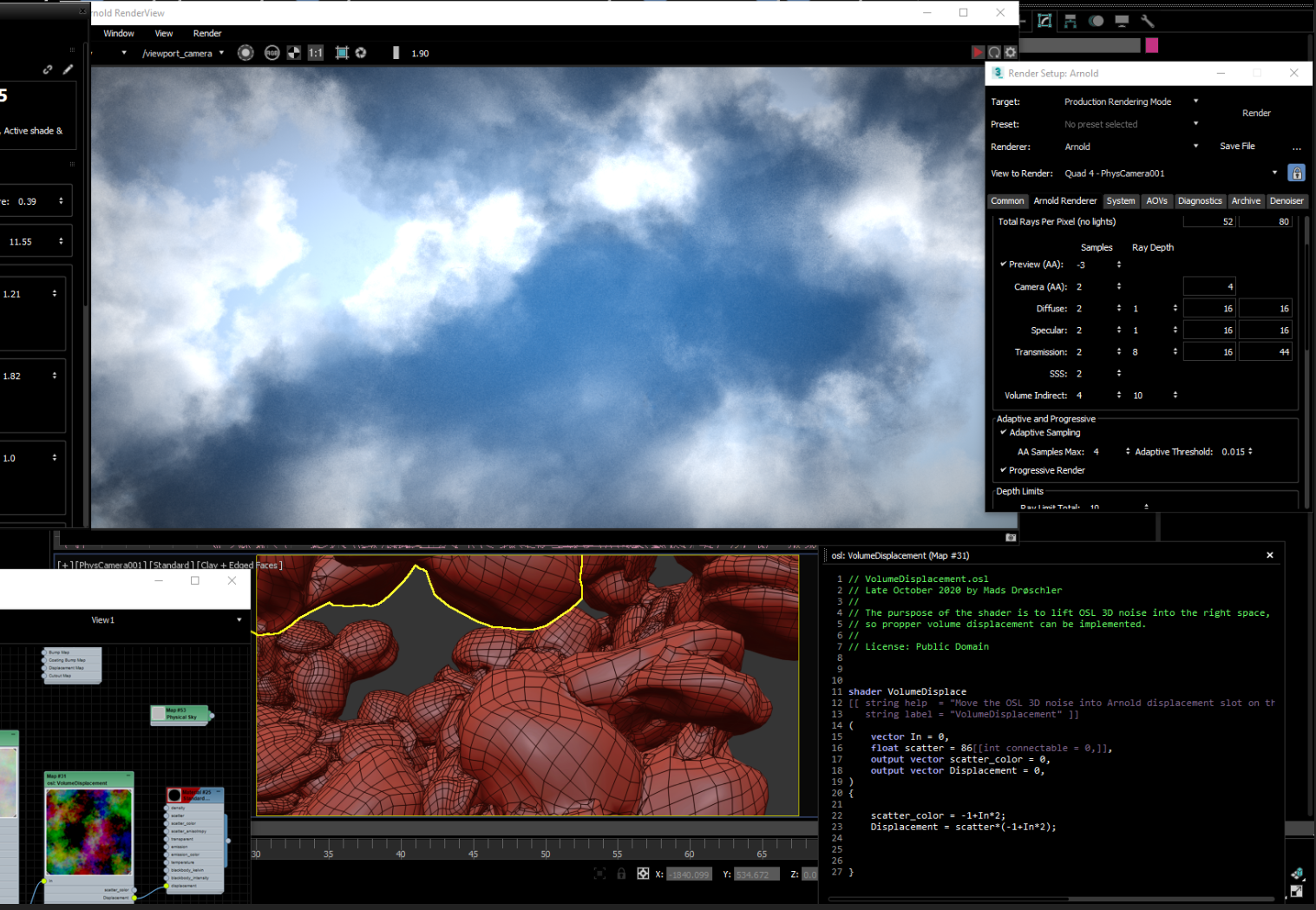 OSL Volume Displacement helper node, download free. - Autodesk Community - 3ds  Max